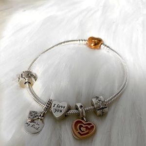 Pandora charm bangle
